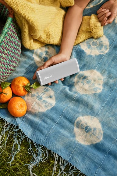Sonos Roam kannettava kaiutin (valkoinen)