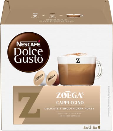 NESCAFÉ® Dolce Gusto® Zoégas Cappuccino kahvikapselit 12468855