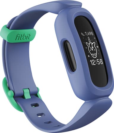 Fitbit Ace 3 lasten aktiivisuusranneke (sininen/vihreä)