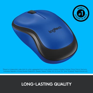 Logitech M220 Silent hiiri (sininen)