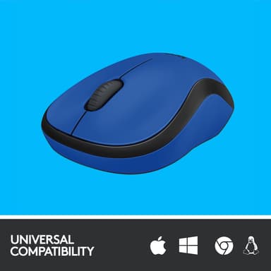 Logitech M220 Silent hiiri (sininen)