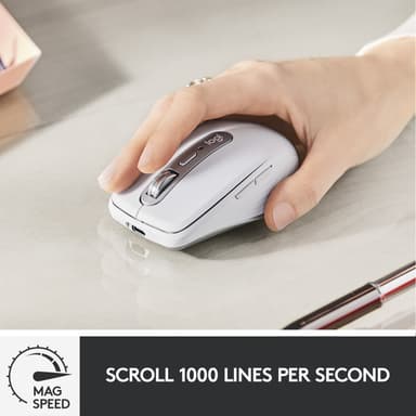 Logitech MX Anywhere 3 langaton hiiri Mac-tietokoneille (harmaa)