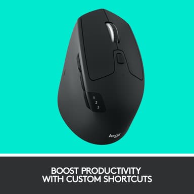 Logitech M720 Triathlon langaton hiiri (musta)