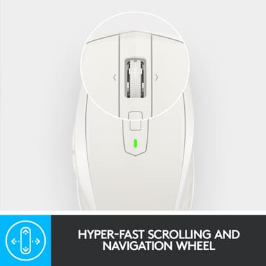Logitech MX Anywhere 2S langaton hiiri (vaaleanharmaa)