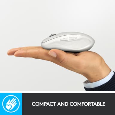 Logitech MX Anywhere 2S langaton hiiri (vaaleanharmaa)