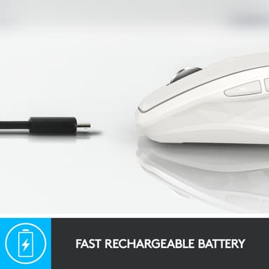 Logitech MX Anywhere 2S langaton hiiri (vaaleanharmaa)