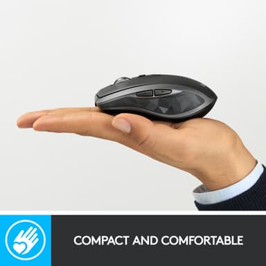 Logitech MX Anywhere 2S langaton hiiri (tummanharmaa)