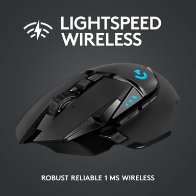 Logitech G502 Lightspeed langaton pelihiiri