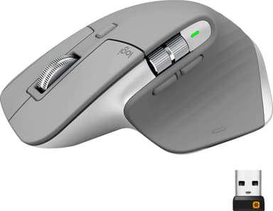 Logitech MX Master 3 langaton hiiri (harmaa)