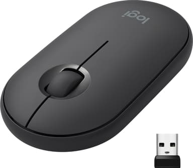 Logitech Pebble M350 langaton hiiri (grafiitti)
