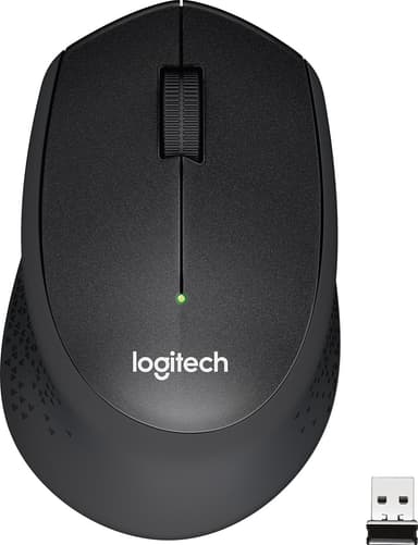 Logitech M330 Silent Plus hiiri (musta)