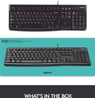 Logitech K120 näppäimistö