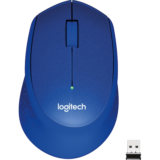 Logitech M330 Silent Plus hiiri (sininen)