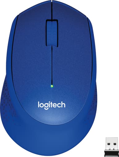Logitech M330 Silent Plus hiiri (sininen)