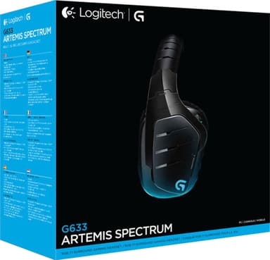 Logitech G633 Artemis Spectrum pelikuulokkeet