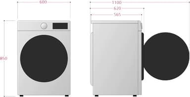 LG pyykinpesukone FV50VNS3E