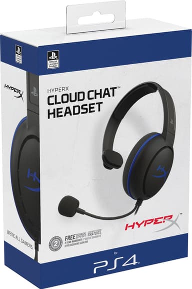 HyperX Cloud Chat pelikuulokkeet (PC/PS4/PS5)