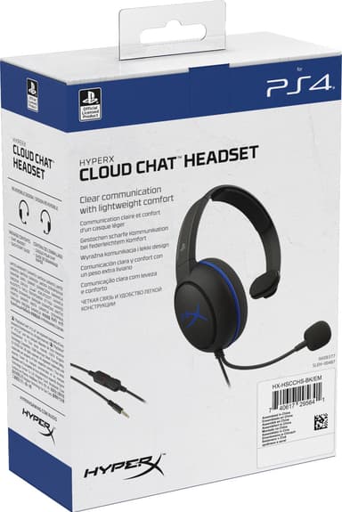 HyperX Cloud Chat pelikuulokkeet (PC/PS4/PS5)