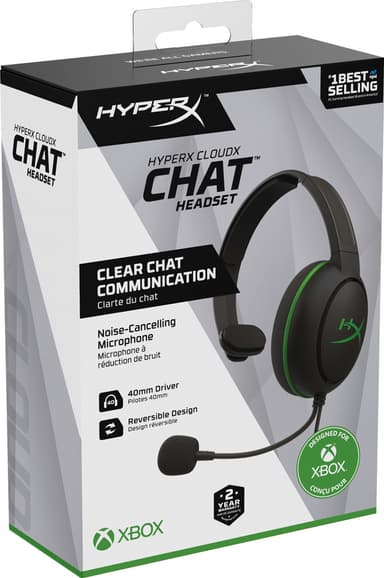 HyperX CloudX Chat pelikuulokkeet (PC/Xbox)