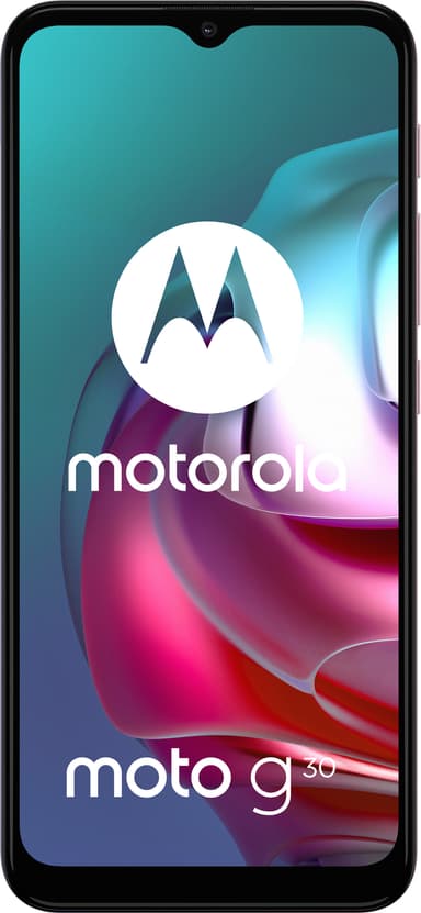 Motorola Moto G30 älypuhelin 4/128GB (Pastel Sky)