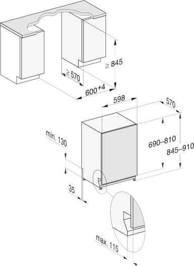 Miele astianpesukone G7168SCVIXXL