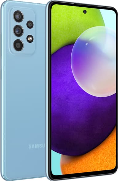 Samsung Galaxy A52 4G älypuhelin 6/128GB (Awesome Blue)