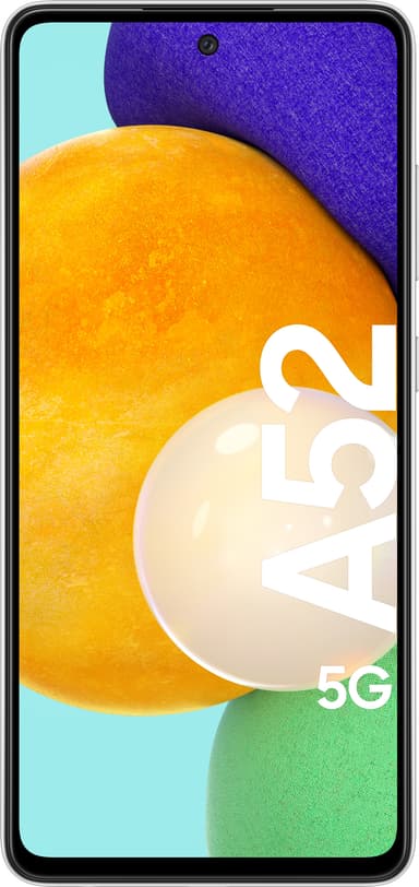 Samsung Galaxy A52 5G älypuhelin 6/128GB (Awesome White)
