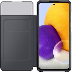 Samsung S View lompakkokotelo Galaxy A72 (musta)