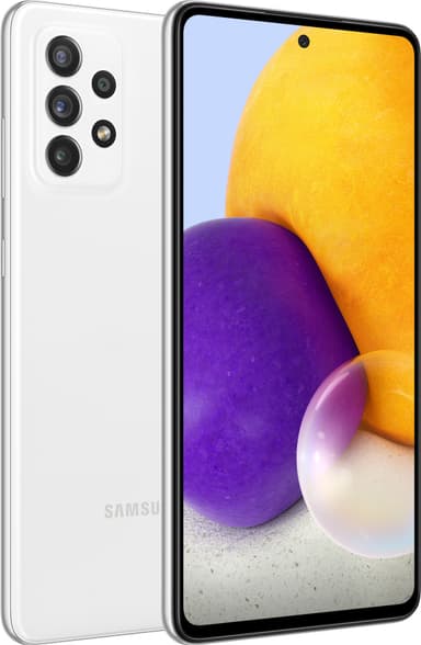 Samsung Galaxy A72 4G älypuhelin 6/128GB (Awesome White)