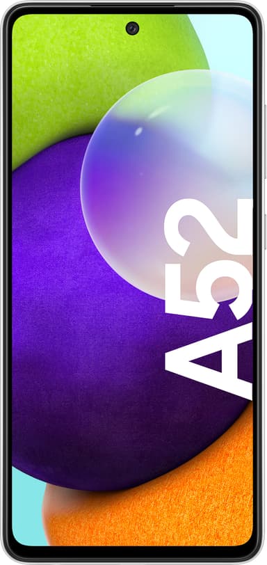 Samsung Galaxy A52 4G älypuhelin 6/128GB (Awesome White)