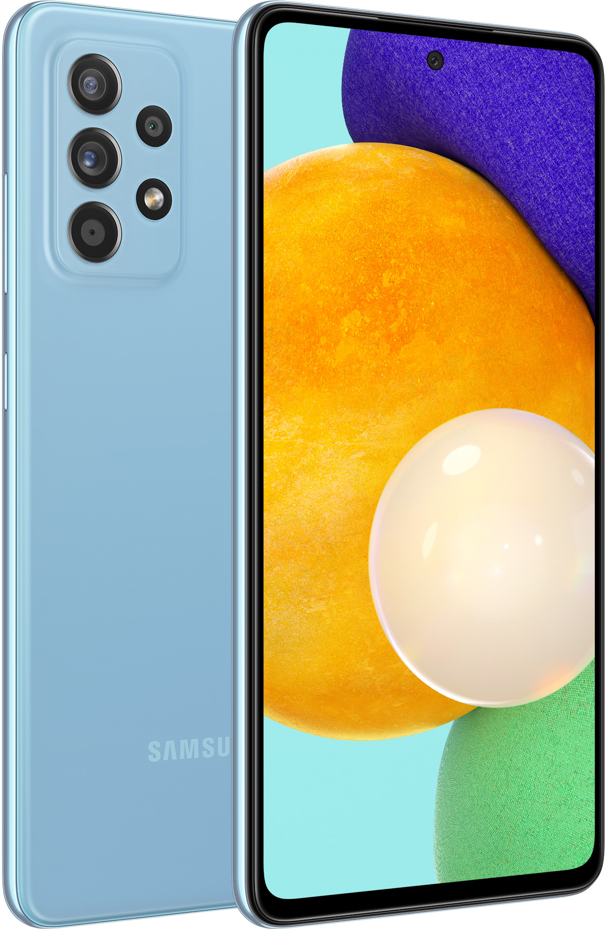 Samsung Galaxy A52 5G älypuhelin 6/128GB (Awesome Blue)