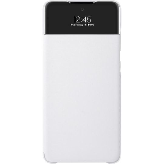 Samsung S View lompakkokotelo Galaxy A52 (valkoinen)