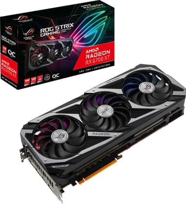 ROG Strix Radeon RX 6700 XT OC Edition 12GB GDDR6 näytönohjain