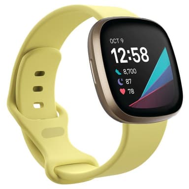 Sport Rannekoru Fitbit Sense - Creamy Yellow