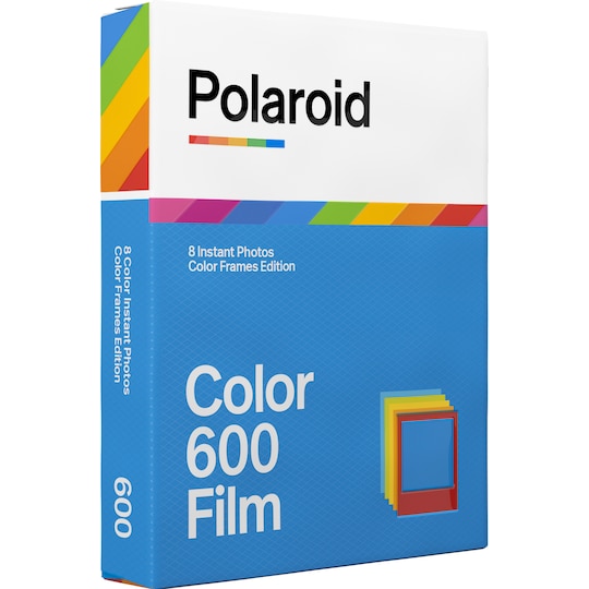 Polaroid 600 Color pikafilmi värikehyksillä