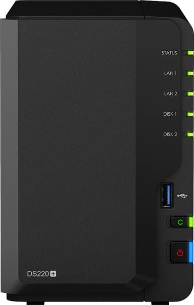 Synology DiskStation DS220+ 2-Bay verkkolevypalvelin