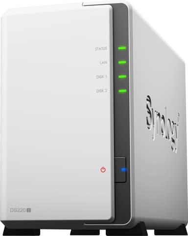 Synology DiskStation DS220j  2-Bay verkkolevypalvelin