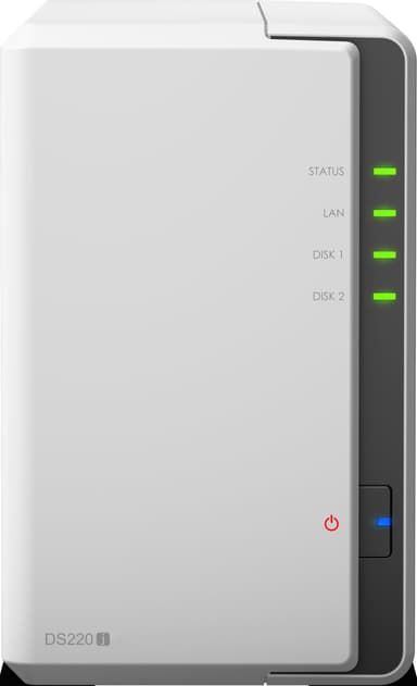 Synology DiskStation DS220j  2-Bay verkkolevypalvelin