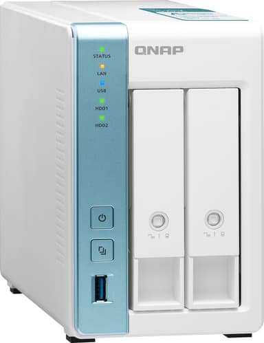 Qnap TS-231K NAS Bay Tower NAS järjestelmä