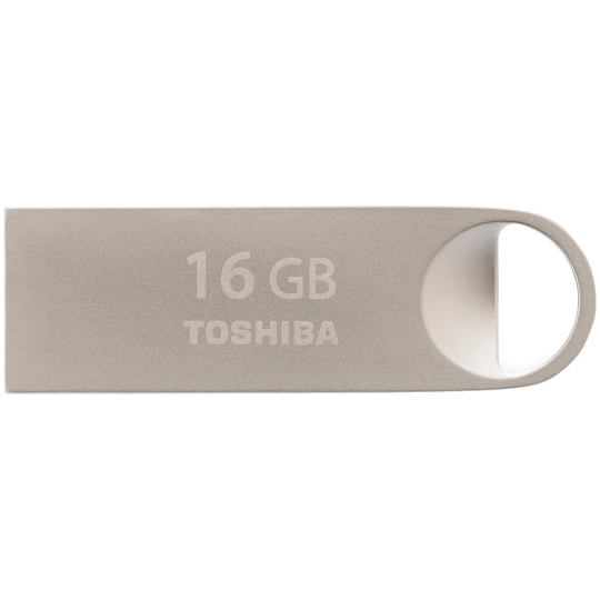 Toshiba TransMemory U401 USB muistitikku 16 GB (metalli)