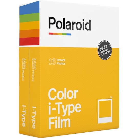 Polaroid I-type Color pikafilmi (2 pakkausta)