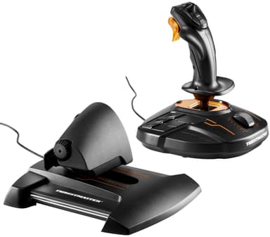Thrustmaster T.16000M FCS HOTAS ohjain ja polkimet