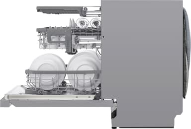 LG QuadWash astianpesukone SDU527HS (teräs)