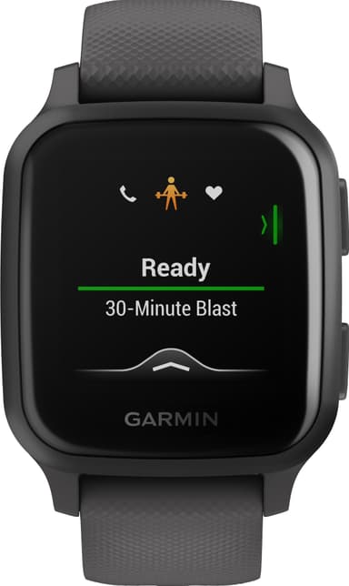 Garmin Venu Sq älykello (tummanharmaa)