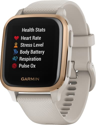 Garmin Venu Sq Music Edition älykello (vaaleanpunainen hiekka)