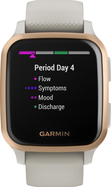 Garmin Venu Sq Music Edition älykello (vaaleanpunainen hiekka)