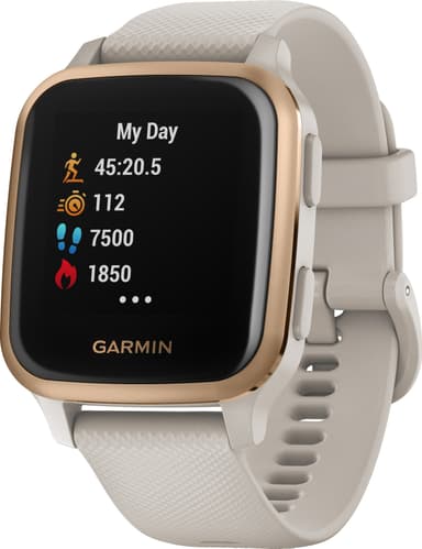Garmin Venu Sq Music Edition älykello (vaaleanpunainen hiekka)