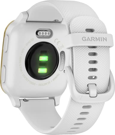 Garmin Venu Sq älykello (valkoinen/kulta)