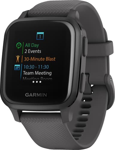Garmin Venu Sq älykello (tummanharmaa)