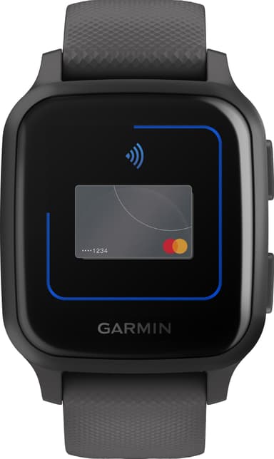 Garmin Venu Sq älykello (tummanharmaa)